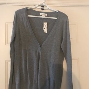 Brand New Gray Cadigan never worn
